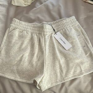 NWT CALVIN KLEIN DOLPHIN SWEAT SHORTS